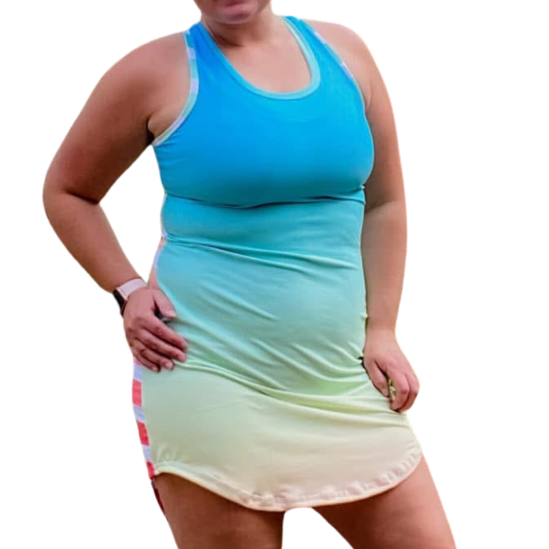Racer Shoreline Dress - Athletic options