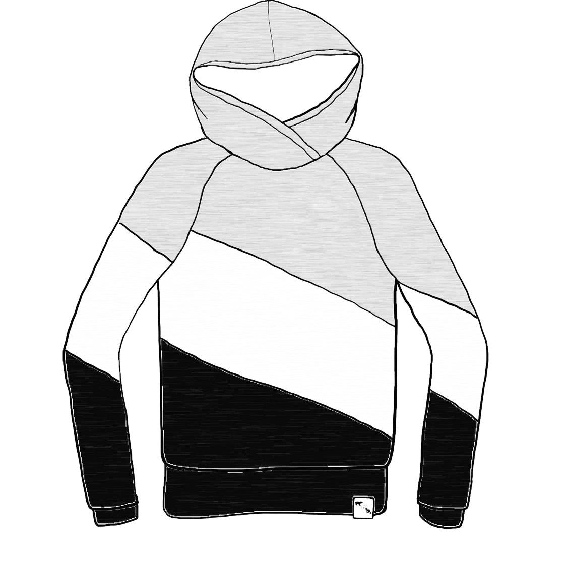 FANCY FRIDAY - Adult Slant Sweater (athletics and prints only)