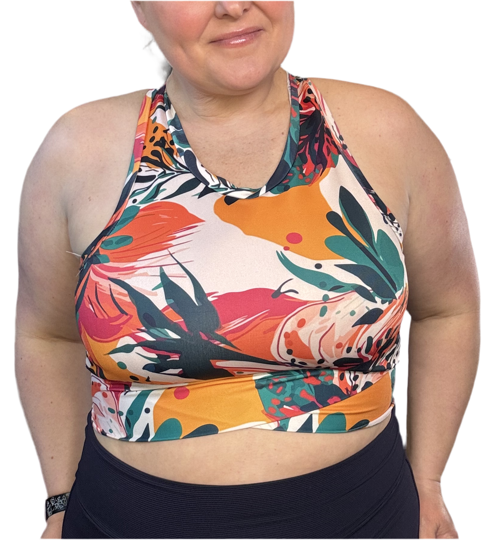 Ladies' Swim Trail Crop {colour options available}