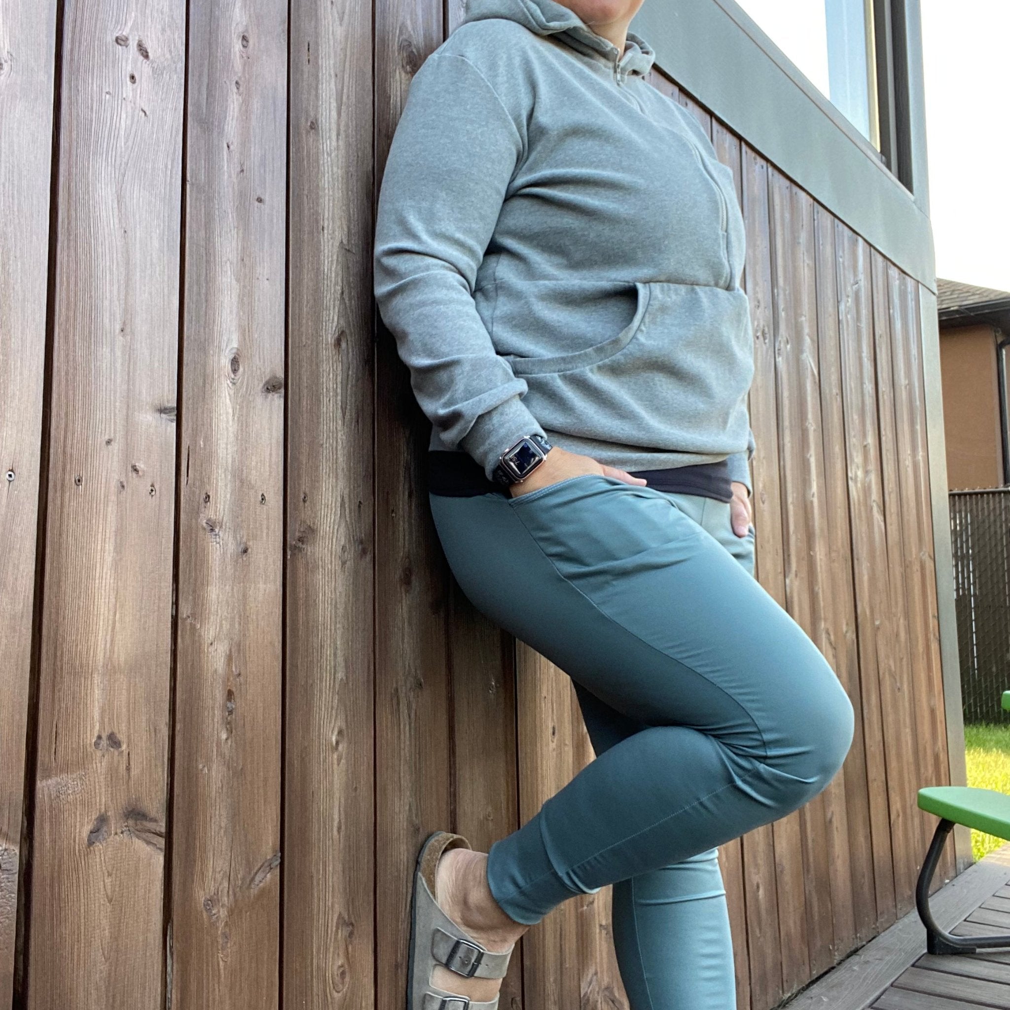 cozy hoodie with zipper and pockets