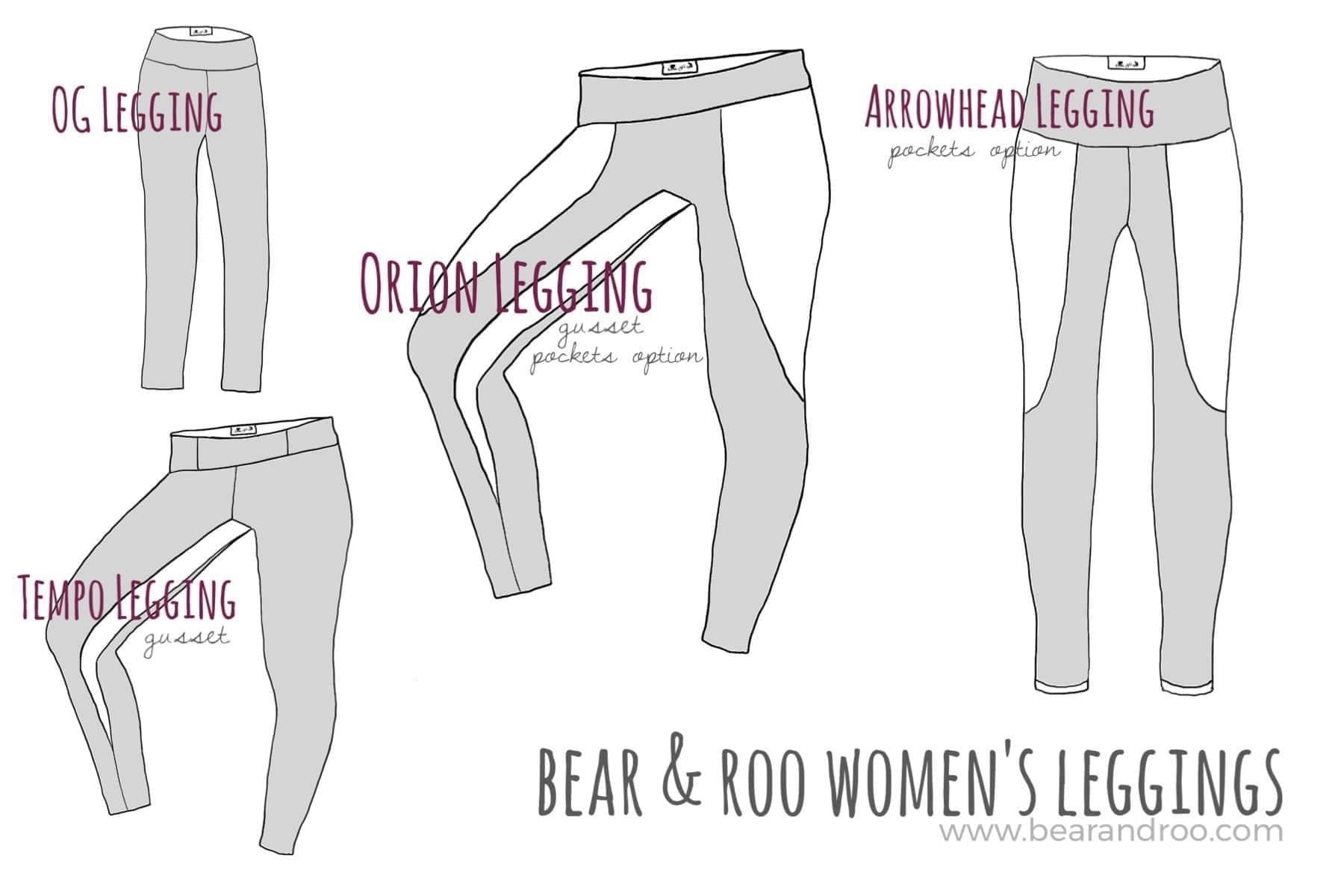 Orion Leggings - colour options available