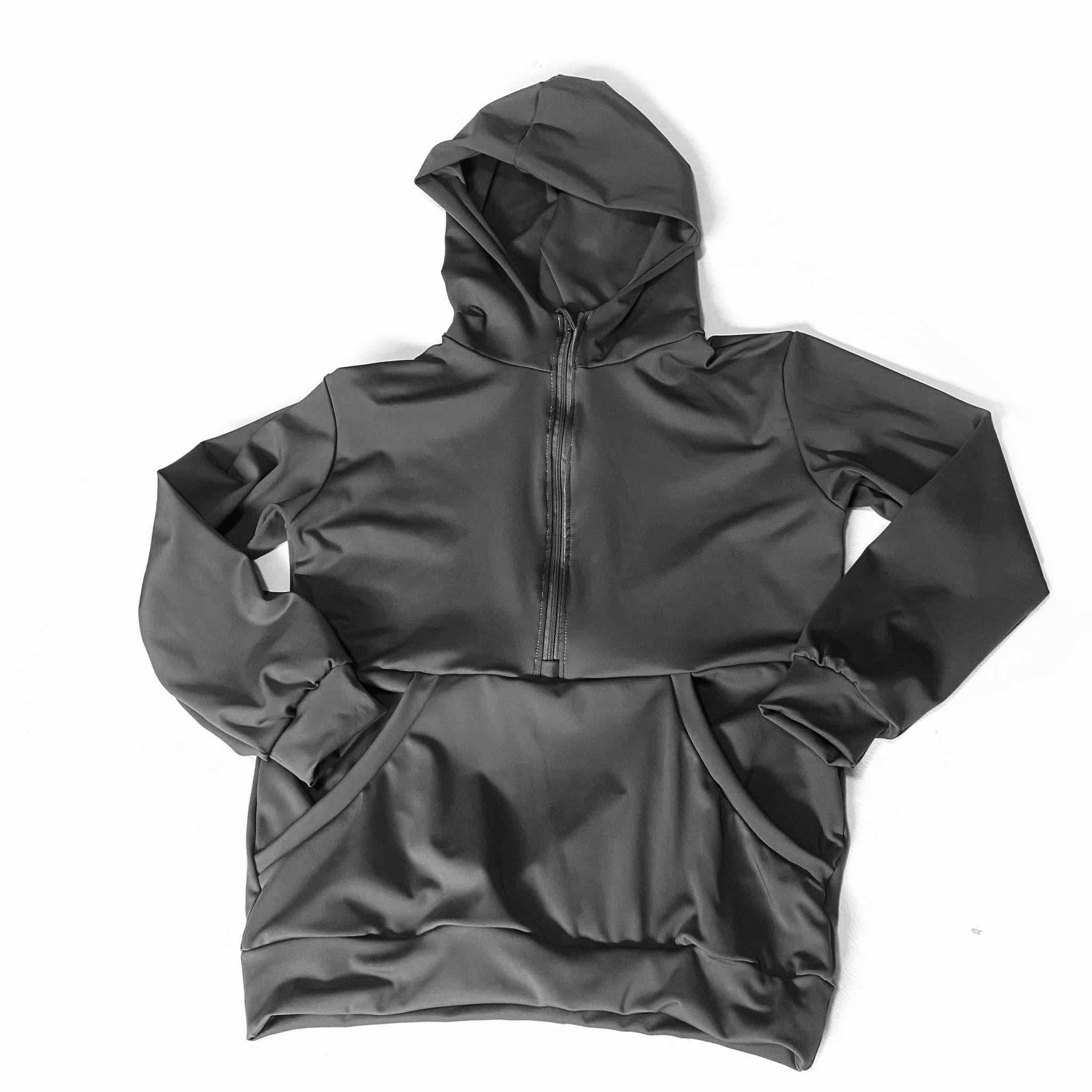 athletic 1/2 zip up for women