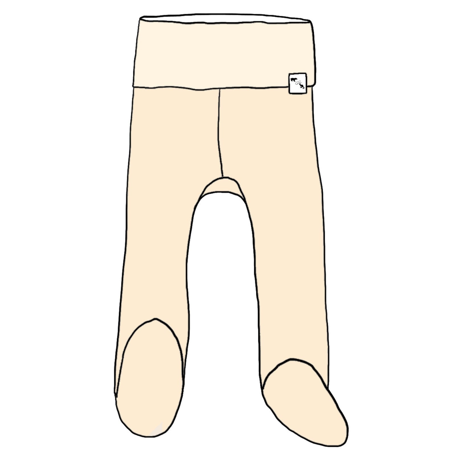 JERSEY - Footed Skinny Sweats