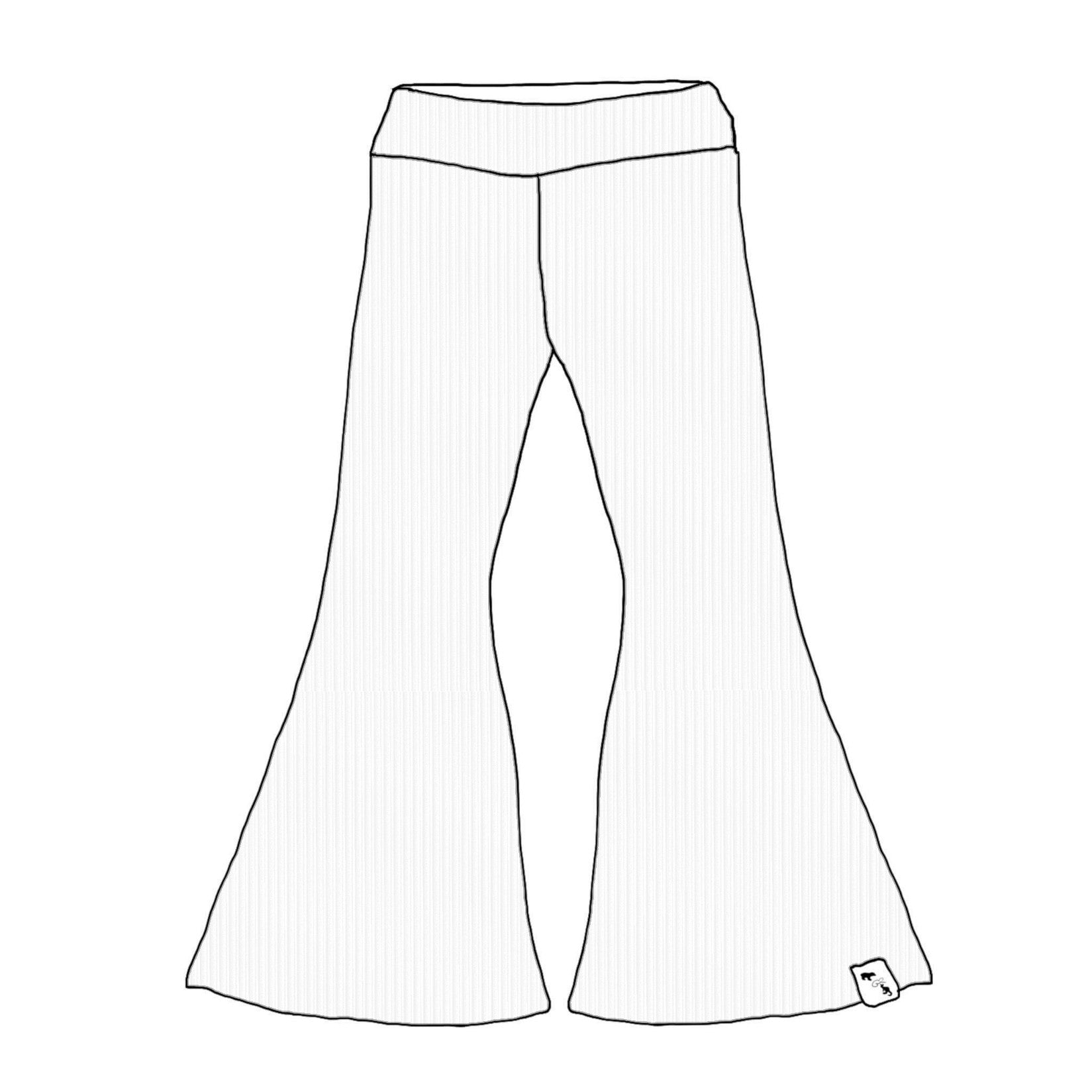 RIB KNIT - Elli Flare Bottoms
