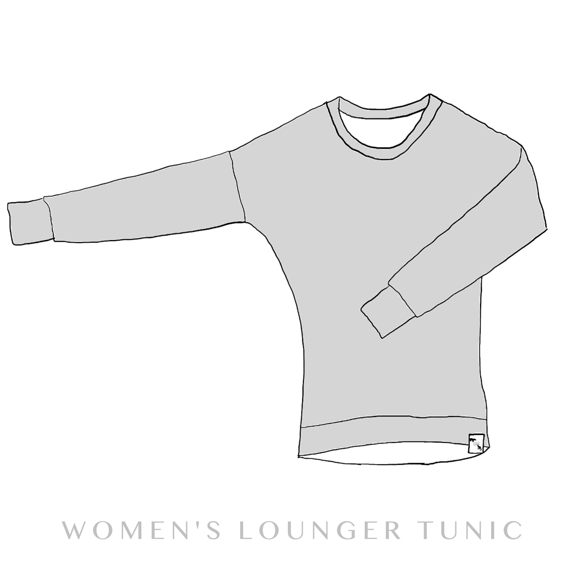 PRE ORDER Lounger Tunic - colour options available