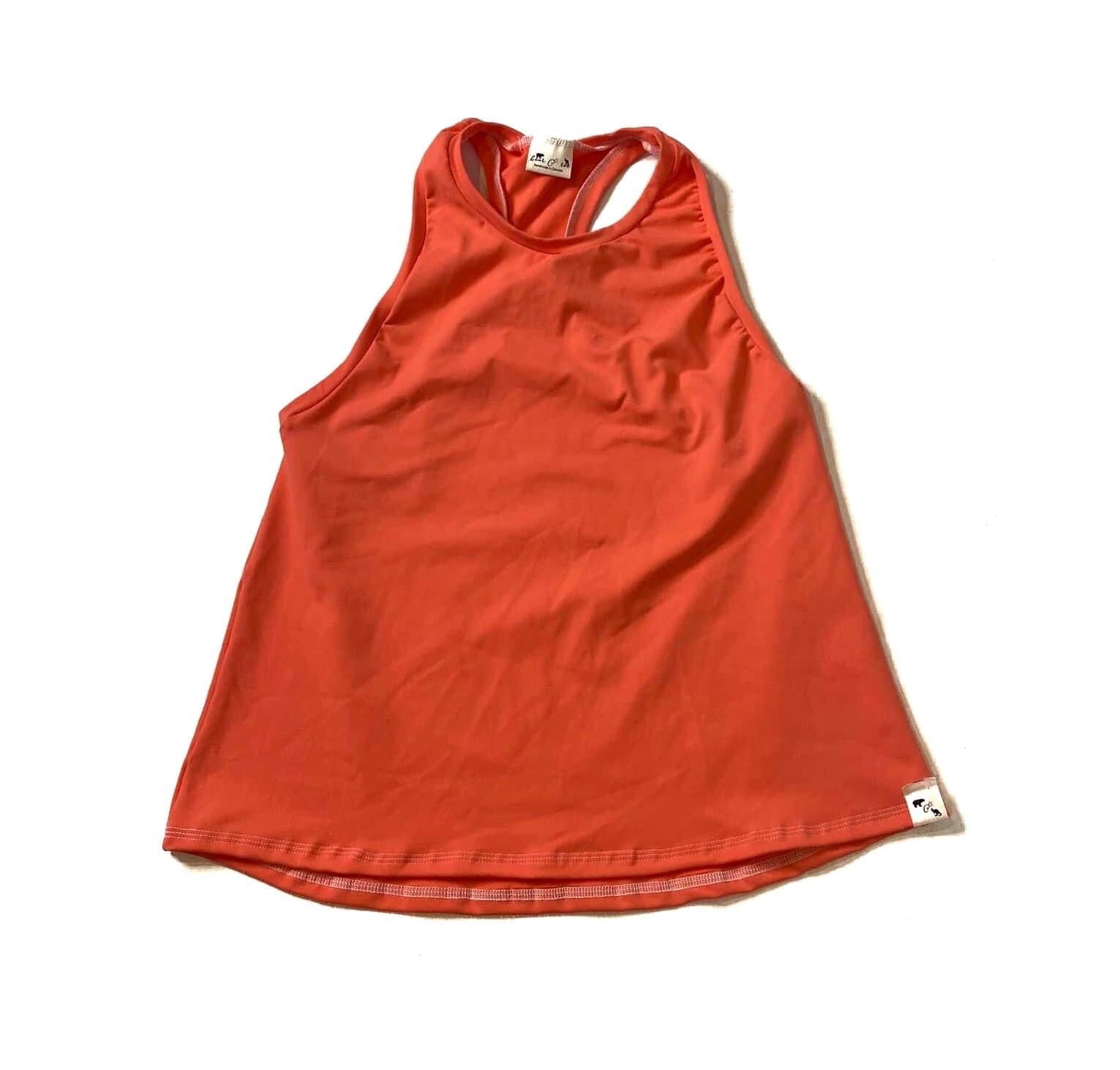 Vivid Coral YOGA - Ladies' Racer Roo