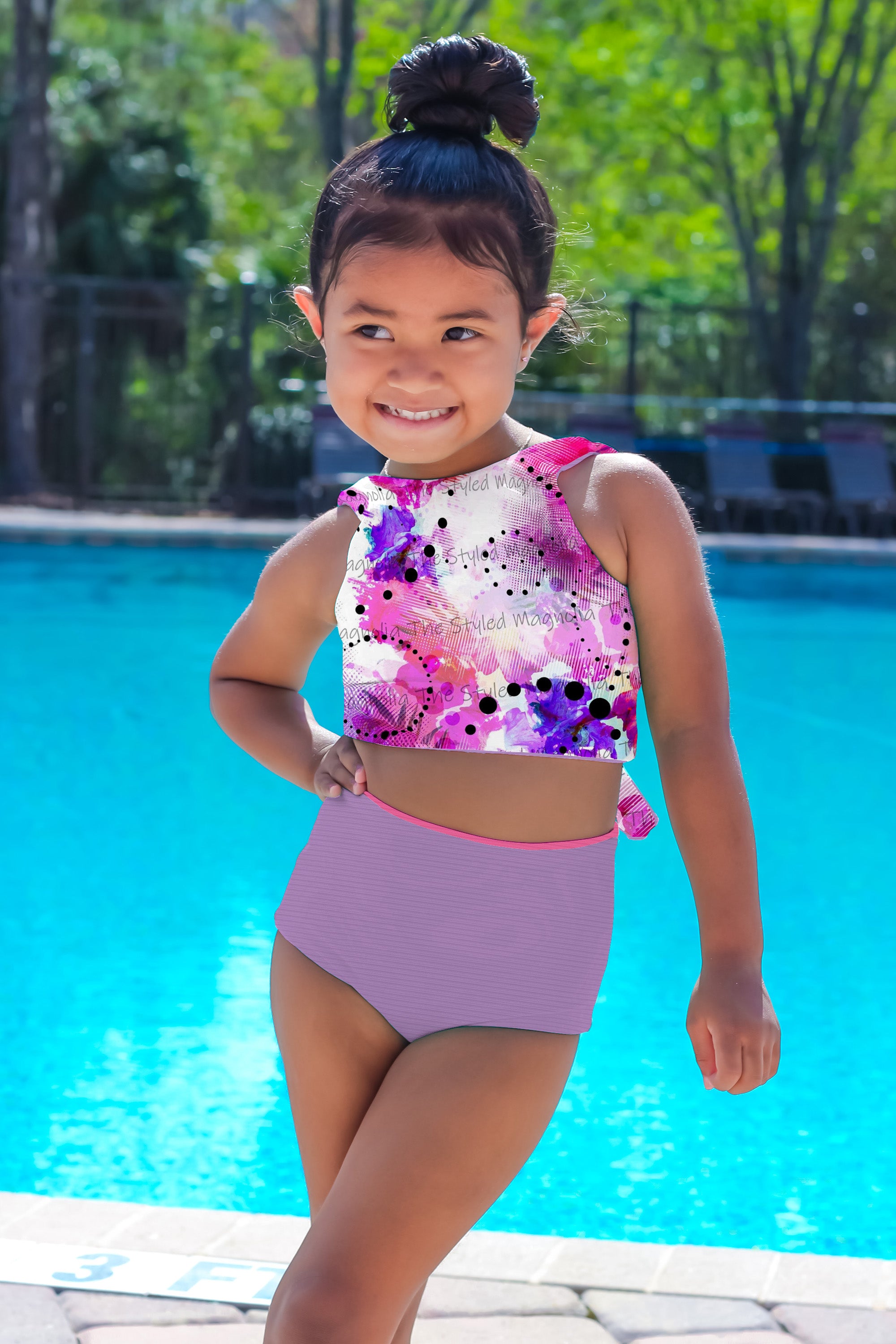 Floral Swirl SWIM