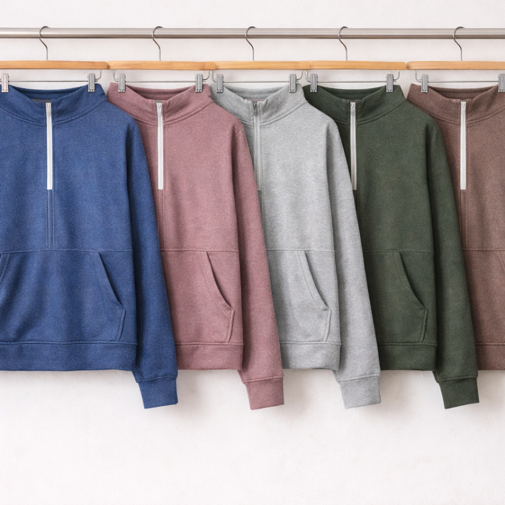 Sprint 1/2 Zip Collar Pullover - Cozy Options