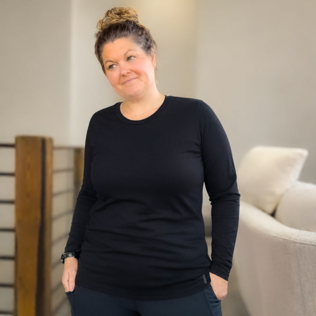 Relax Essential LONG SLEEVE Tee - Everyday Options