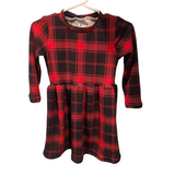 Red Plaid BAMBOO FRENCH TERRY