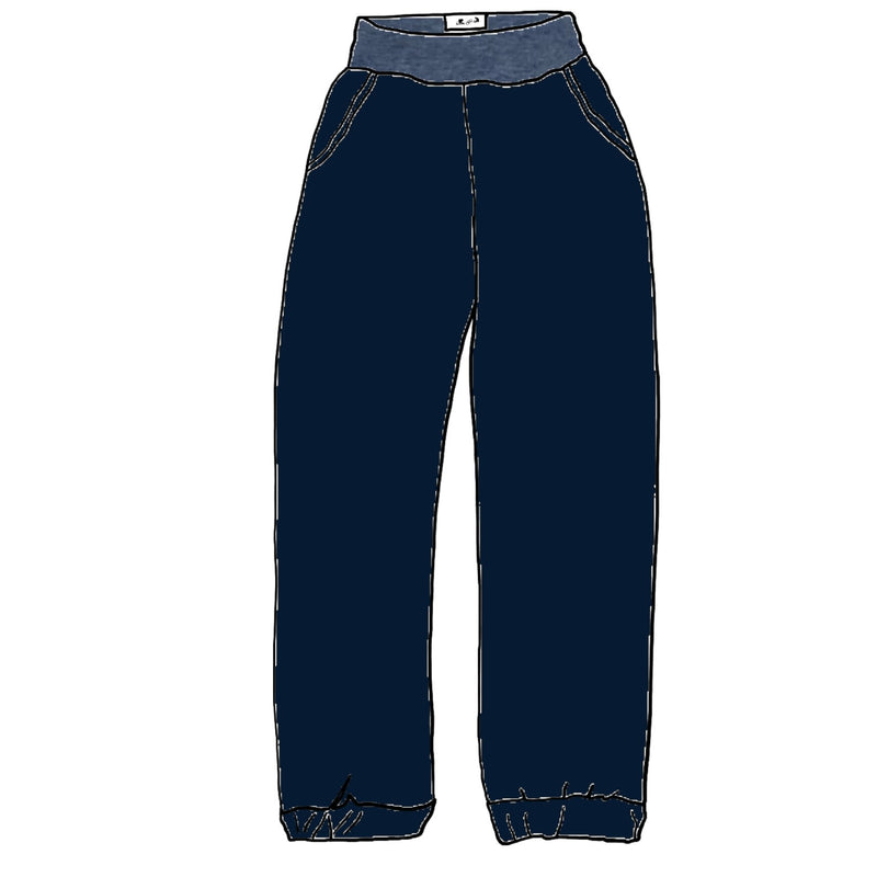 Midnight STRETCH WOVEN - Lakeshore Bottoms