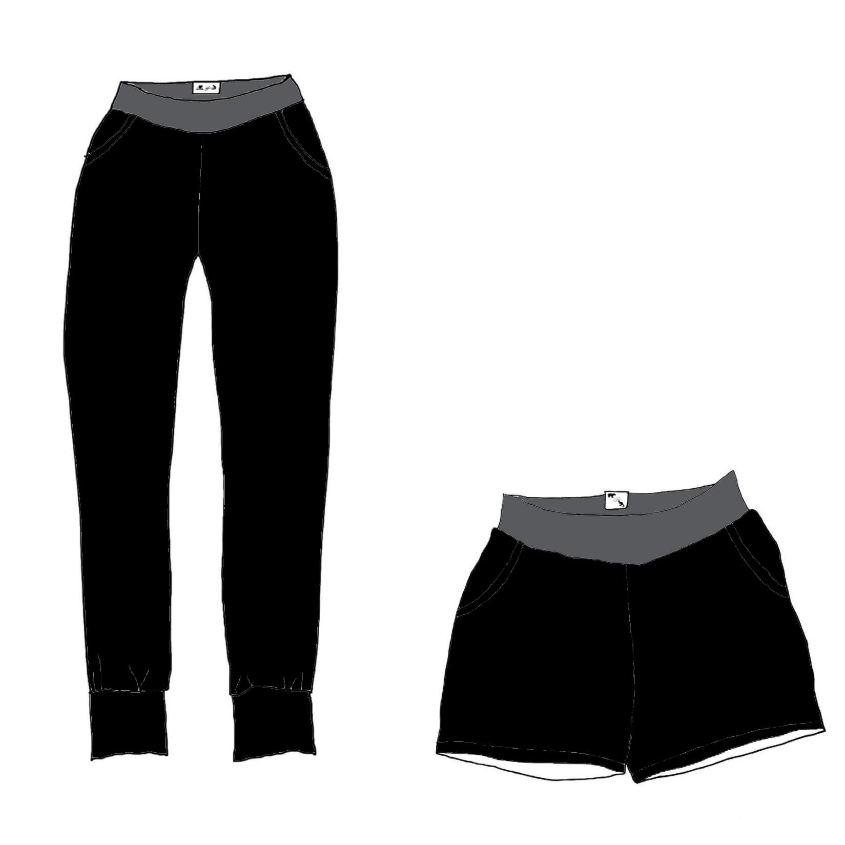 FRENCH TERRY - Ladies'  Lakeside Joggers / Shorts