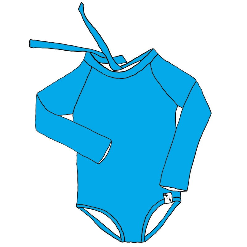 Ocean SWIM - SWIM Body Suit with Ties {long sleeve}