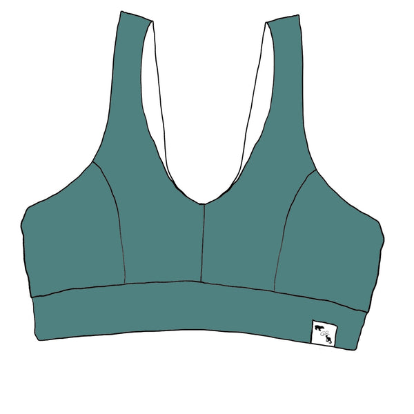 Sea Grass AIR DELUXE ATHLETIC - Blackcomb Bralette