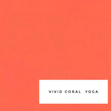 Vivid Coral YOGA - Lil Movement Bottoms