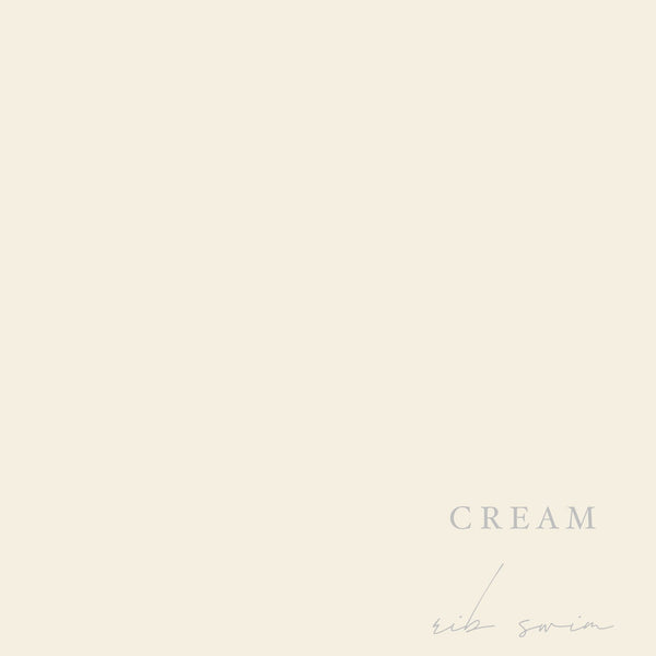 Cream RIB SWIM - Trail Crop