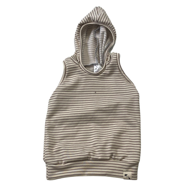 Stardust Stripe FRENCH TERRY - Tank Hoodie
