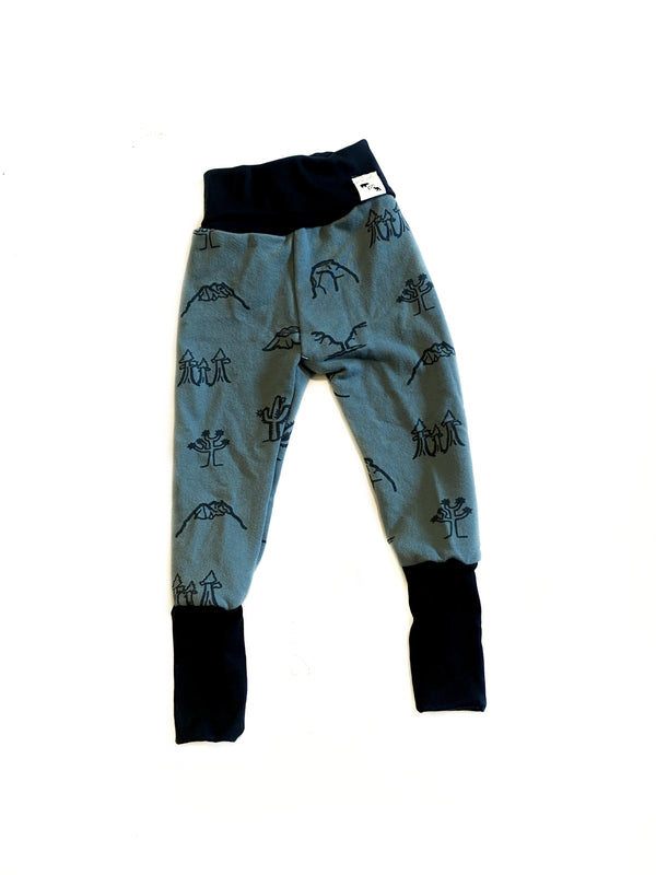 RTS - 12-18  Sodalite Outdoors FRENCH TERRY - Lil Skinny Sweats