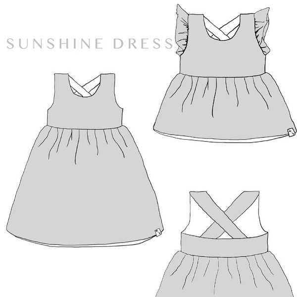 Lil Sunshine Dress / Peplum