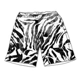 Monochrome Zebra STRECH WOVEN - Boys Mile Shorts